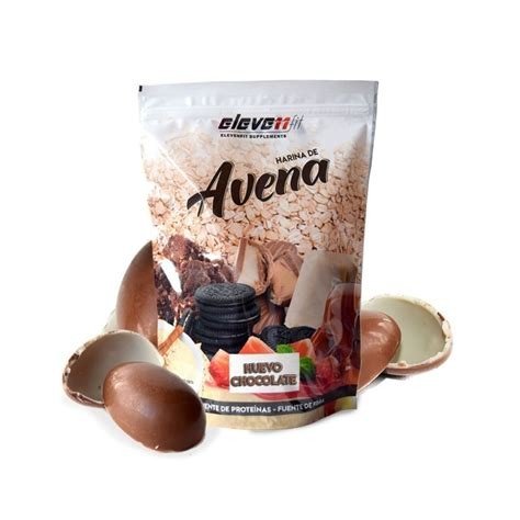 HARINA DE AVENA  SABOR HUEVO DE CHOCOLATE 1KG