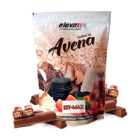 HARINA DE AVENA SABOR KITMAX 1KG