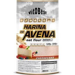 HARINA DE AVENA SABOR TARTA DE QUESO 1KG