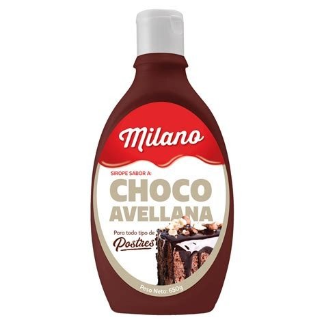 SIROPE CHOCOLATE CON AVELLANA