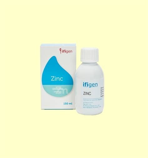 Zinc Oligoelemento 150ml Ifigen