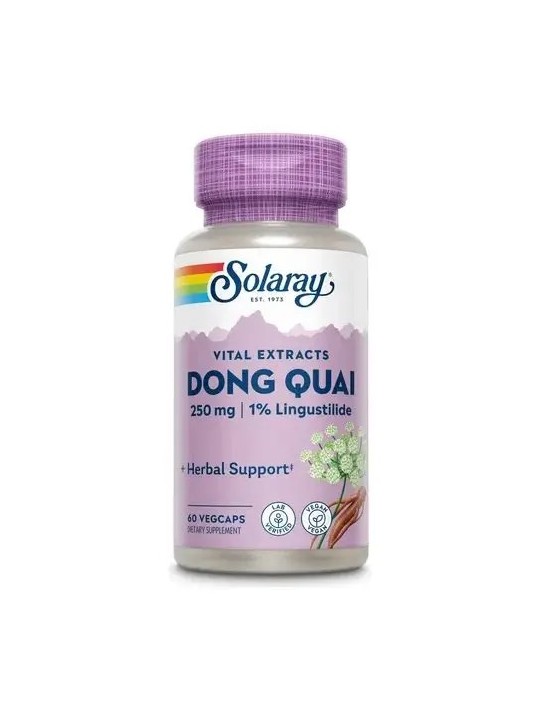 DONG QUAI 250 MG 60 CAPSULAS SOLARAY