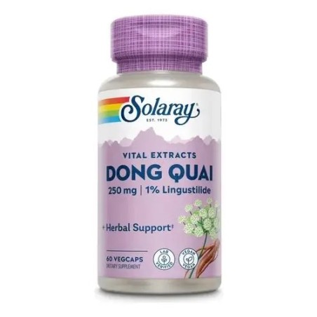DONG QUAI 250 MG 60 CAPSULAS SOLARAY