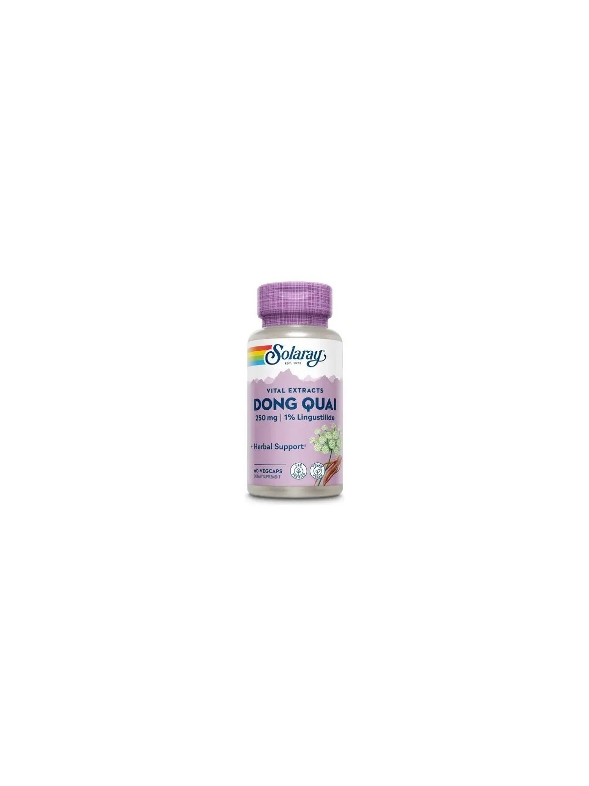 DONG QUAI 250 MG 60 CAPSULAS SOLARAY