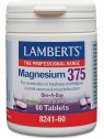 MAGNESIO 375 MG 60 TABLETAS LAMBERTS
