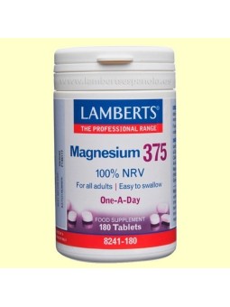 MAGNESIUM 375 180 TABLETAS LAMBERTS