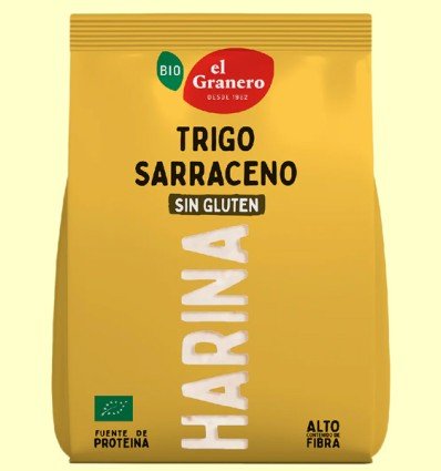 HARINA TRIGO SARRACENO EL GRANERO 500 GR