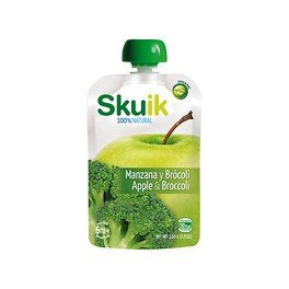 SKUIK PURE MANZANA&BROCOLI 110GR