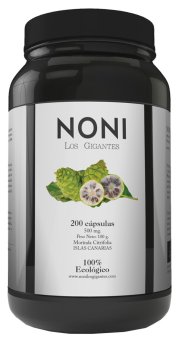 NONI 200 CAPSULAS NONI LOS GIGANTES