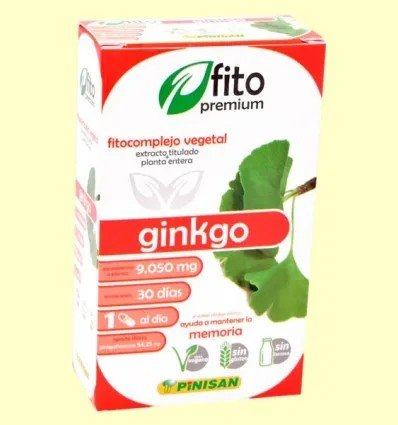 FITO PREMIUM GINKGO 30 CAPSULAS PINISAN